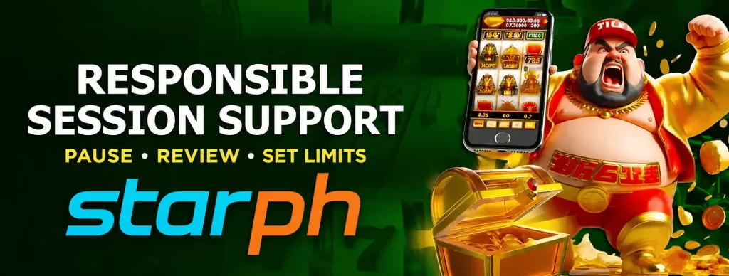 starph responsible session pause review and limits card